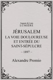 Poster Jérusalem : la Voie douloureuse et entrée du Saint-Sépulcre