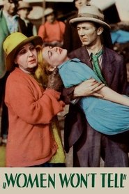 Poster Women Won't Tell 1932