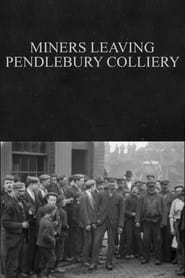 Poster Miners Leaving Pendlebury Colliery