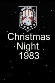 Poster AWA Christmas Night 1983