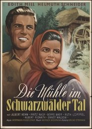 Poster Die Mühle im Schwarzwäldertal 1953