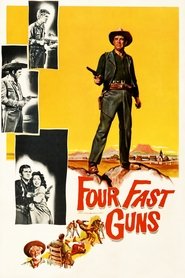 Poster Four Fast Guns 1960