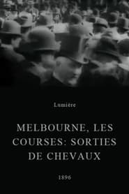 Melbourne, les courses : sorties des chevaux 1896