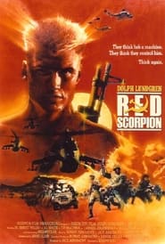 Червоний скорпіон постер