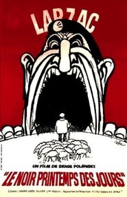 Poster Le noir printemps des jours 1980