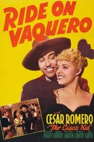 Poster Ride on Vaquero 1941