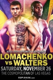 Poster Vasyl Lomachenko vs. Nicholas Walters