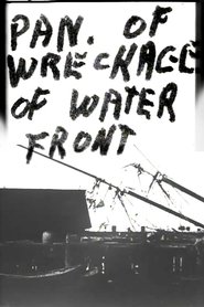 Poster Panorama of Wreckage of Water Front 1900