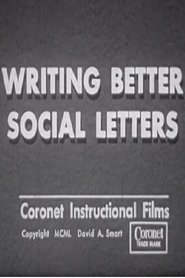 Poster Writing Better Social Letters 1950