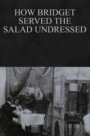 Poster How Bridget Served the Salad Undressed 1898