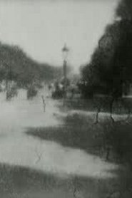 Poster Panoramic View of the Champs Elysees 1900