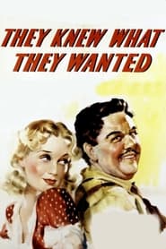 Poster They Knew What They Wanted 1940
