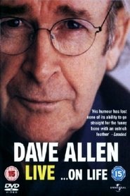 Poster Dave Allen Live ...On Life 1998