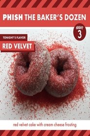 Poster Phish Baker's Dozen Night 3 Red Velvet 2017