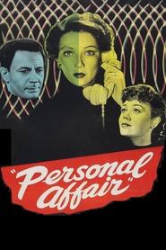 Personal Affair постер