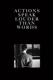 Poster Actions Speak Louder Than Words 1992