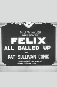 Poster Felix All Balled Up 1924