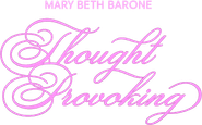 Mary Beth Barone: Thought Provoking Logo