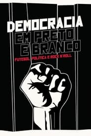 Poster Democracia em Preto e Branco