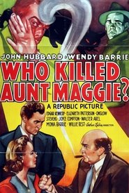 Poster Who Killed Aunt Maggie? 1940