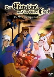 Poster Das Christkind und der kleine Esel