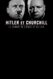 Poster Hitler et Churchill : le combat de l'aigle et du lion