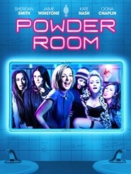 Poster Powder Room - Mädels unter sich