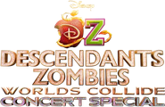 Descendants/ZOMBIES Worlds Collide - Concert Special Logo