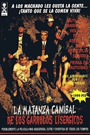 Poster La matanza caníbal de los garrulos lisérgicos 1993