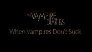 When Vampires Don't Suck