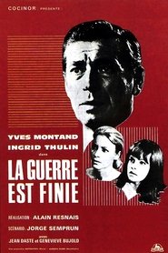 Affiche de La guerre est finie