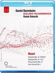 Poster Mozart - Berliner Philharmoniker - Radek Baborák - Daniel Barenboim 2012