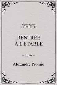 Poster Rentrée à l'étable 1896