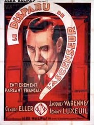 Poster The disappearance from the elevator 1932