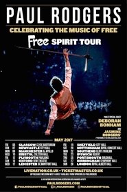 Poster Paul Rodgers -  Free Spirit 2018