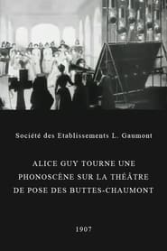 Alice Guy tourne une phonoscène