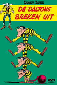 Poster Lucky Luke - De Daltons Breken Uit 1980