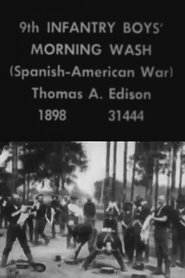 Poster 9th Infantry Boys' Morning Wash 1898
