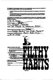 Filthy Habits
