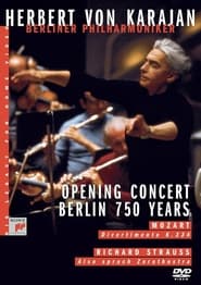 Poster Karajan: Opening Concert - Berlin 750 Years