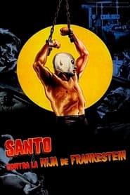 Poster Santo vs. la hija de Frankenstein