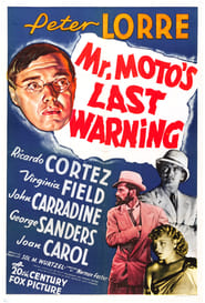 Mr. Moto's Last Warning постер