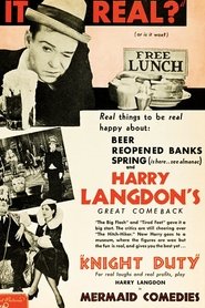 Poster Knight Duty 1933