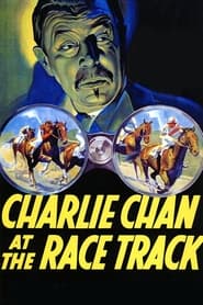 Poster Charlie Chan beim Pferderennen