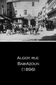 Poster Alger: Rue Bab-Azoun 1896