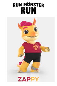 Run Monster Run постер