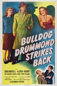 Poster Bulldog Drummond Strikes Back 1947