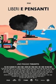 Poster Liberi e pensanti - Uno maggio Taranto