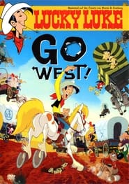 Poster Auf in den Westen, Lucky Luke!