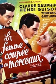 Poster Une femme coupée en morceaux